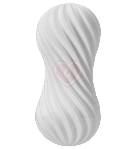 Мастурбатор Tenga FLEX Silky белый фото 1