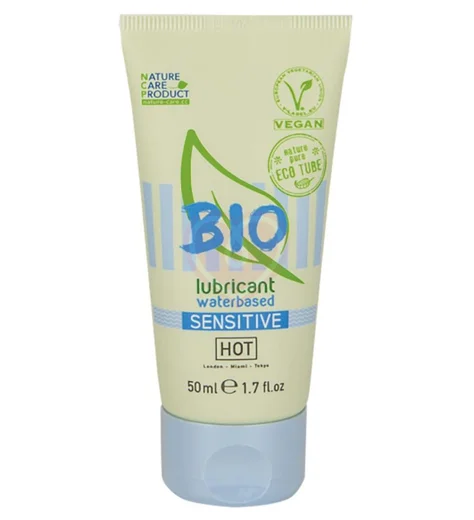Органический лубрикант для чувствительной кожи Hot Bio Sensitive 50 мл фото 1