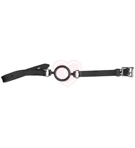 Силиконовый кляп-кольцо Bad Kitty Silicone Ring Gag фото 1