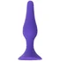 Силиконовая анальная пробка ToyFa A-Toys средняя фиолетовая фото 1