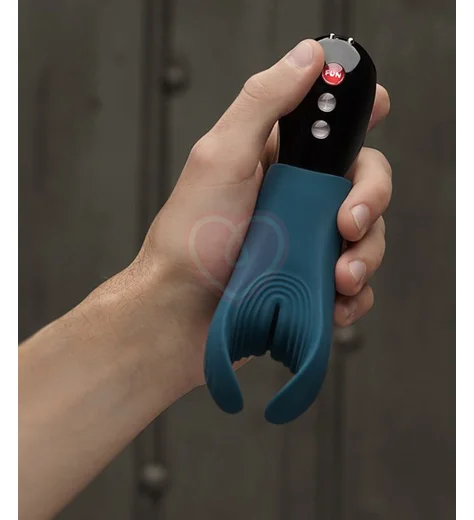Вибратор с ласкающими кончиками Fun Factory Manta бирюзовый фото 3