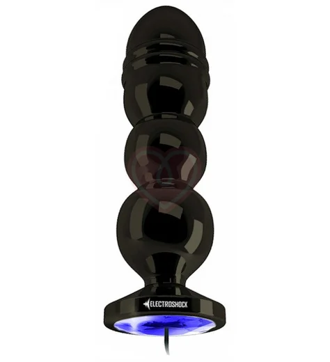 Анальная пробка с электростимуляцией Shots Bold Butt Plug фото 1
