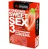 Оральные презервативы Domino Sweet Sex Клубничный коктейль 3 шт фото 1