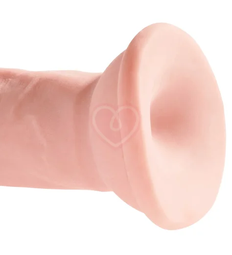 Фаллоимитатор на присоске King Cock Triple Density 15 см телесный фото 4