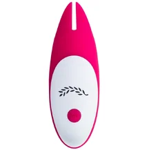 Минивибратор с раздвоенным кончиком JOS Twiggy розовый