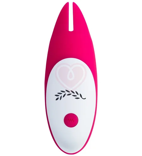 Минивибратор с раздвоенным кончиком JOS Twiggy розовый фото 1