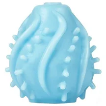 Компактный мастурбатор с рельефом Gvibe Gegg голубой