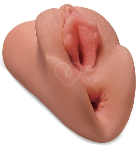 Мастурбатор вагина и попка PDX Plus Perfect Pussy Tan мулатка фото 1