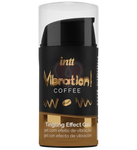 Стимулирующий гель с кофейным вкусом Intt Vibration! Coffee 15 мл фото 1