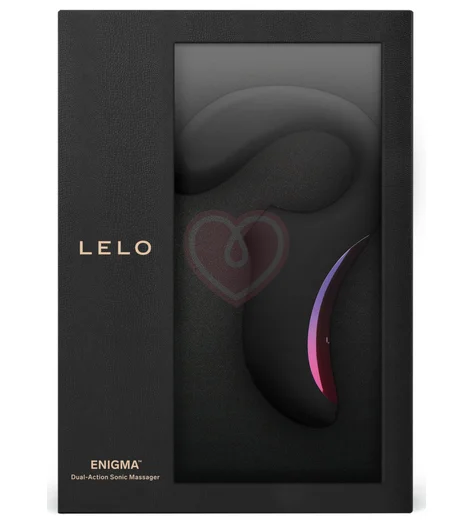 Вибратор Lelo Enigma с вакуумной стимуляцией чёрный фото 3