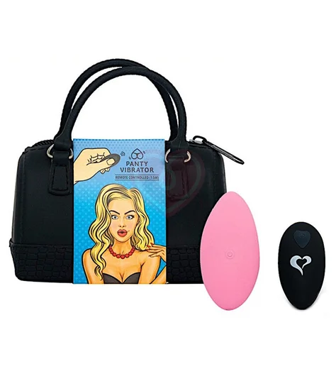 Минивибратор для ношения с пультом управления Panty Vibe Remote Controlled розовый фото 1