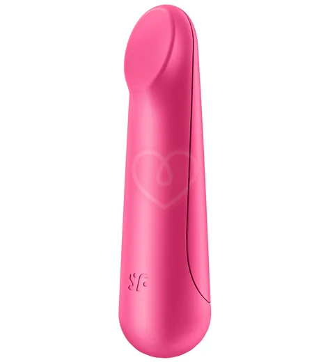 Вибропуля со скошенным кончиком Satisfyer Ultra Power Bullet 3 розовая фото 1