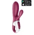 Вибратор Satisfyer Hot Bunny с клиторальным стимулятором и функцией нагрева фото 1