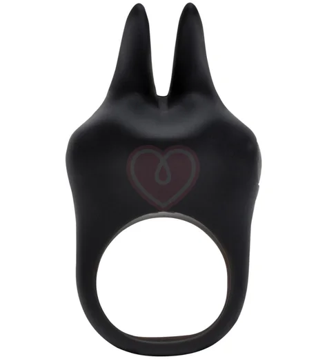 Виброкольцо с ушками '50 оттенков серого' Sensation фото 1