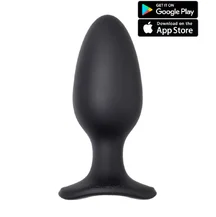 Большая анальная пробка Lovense Hush 2 L с приложением