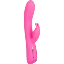 Вибратор-кролик с подвижной головкой Elite Rocking Rabbit розовый