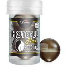 Анальный лубрикант в шариках Hot Ball Conforto с маслами гвоздики и мяты