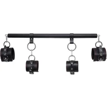 Бандажный набор с 4 точками фиксации Pecado BDSM черный