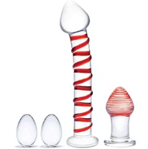 Набор стеклянных игрушек Glas Mr.Swirly