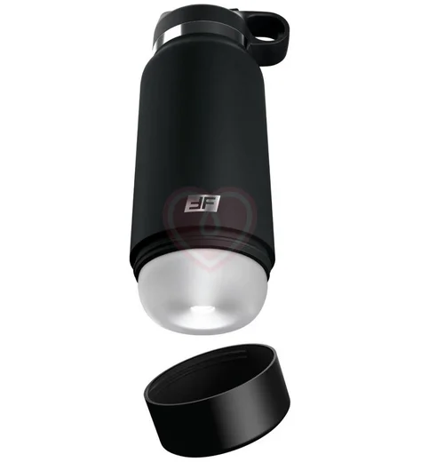 Мастурбатор в бутылке Fap Flask черный фото 1