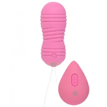 Вагинальные шарики с вибрацией и циркуляцией Take it Easy Ray розовые