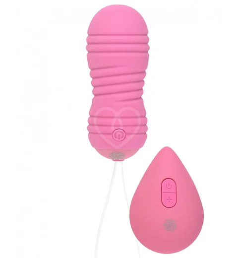 Вагинальные шарики с вибрацией и циркуляцией Take it Easy Ray розовые фото 1