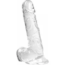 Фаллоимитатор на присоске Intergalactic Oxygen с мошонкой 17,5 см