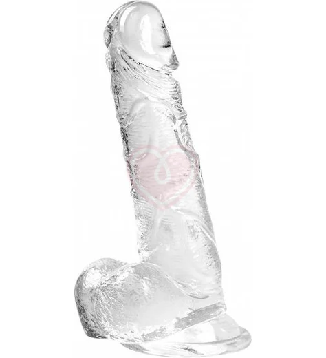 Фаллоимитатор на присоске Intergalactic Oxygen с мошонкой 17,5 см фото 1