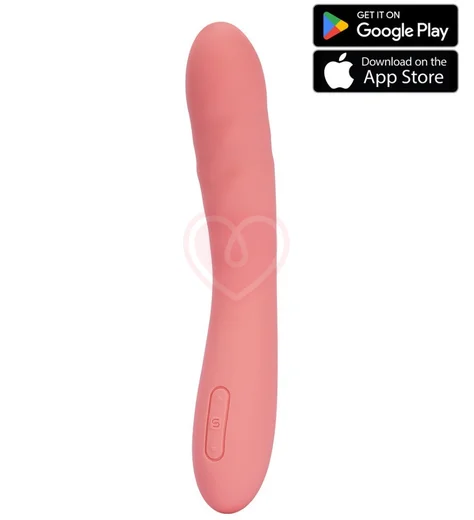 Вибратор с пульсацией Svakom Ava Neo и управлением от приложения персиковый фото 1