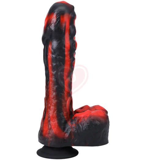 Мини секс-машина на присоске с пультом Tendril Thruster чёрно-красная фото 1