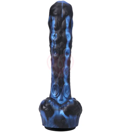 Мини секс-машина на присоске с пультом Tendril Thruster чёрно-синяя фото 2