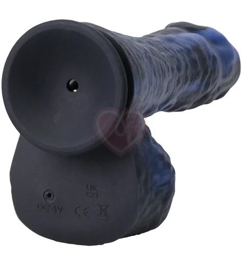 Мини секс-машина на присоске с пультом Tendril Thruster чёрно-синяя фото 5