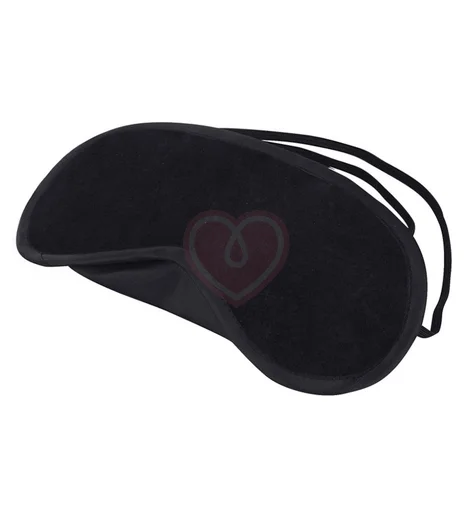 Маска на глаза Peek-A-Boo Love Mask чёрная фото 1