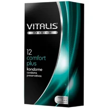 Презервативы анатомической формы Vitalis Premium Comfort Plus 12 шт