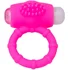 Кольцо эрекционное с вибрацией ToyFa A-Toys розовое фото 1