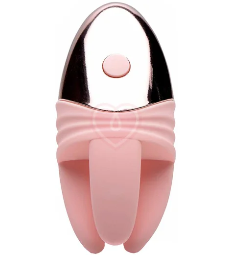 Маленький клиторальный стимулятор Vibrassage Caress Inmi розовый фото 1