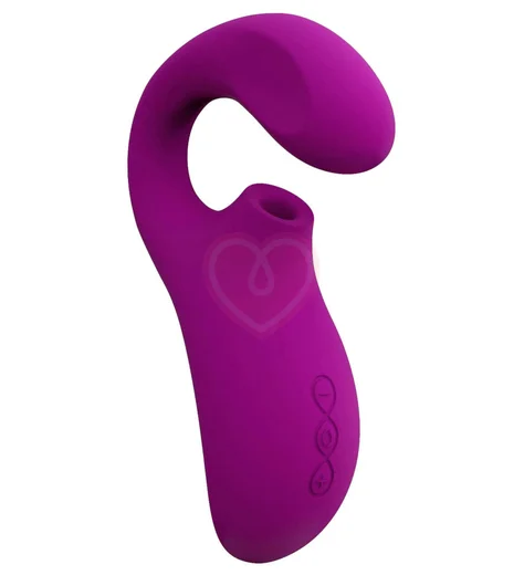 Вибратор Lelo Enigma с вакуумной стимуляцией фиолетовый фото 1