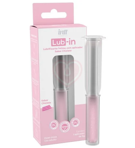 Вагинальный лубрикант с аппликатором Intt Lub-In Бабл гам 5 г фото 1