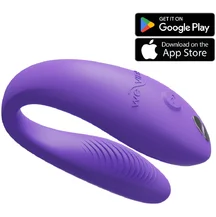 Вибратор для пар We-Vibe Sync Go фиолетовый