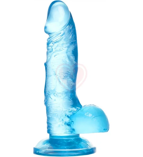 Фаллоимитатор на присоске A-Toys by Toyfa Indy голубой фото 1