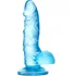 Фаллоимитатор на присоске A-Toys by Toyfa Indy голубой фото 1