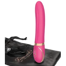 Рельефный силиконовый вибратор Fredericks фуксия