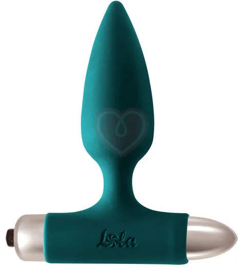 Анальная вибропробка со смещенным центром тяжести Spice it up New Edition Glory зелёная фото 1