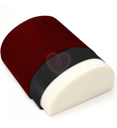 Подушка для секса Erola Капля бордовая фото 2