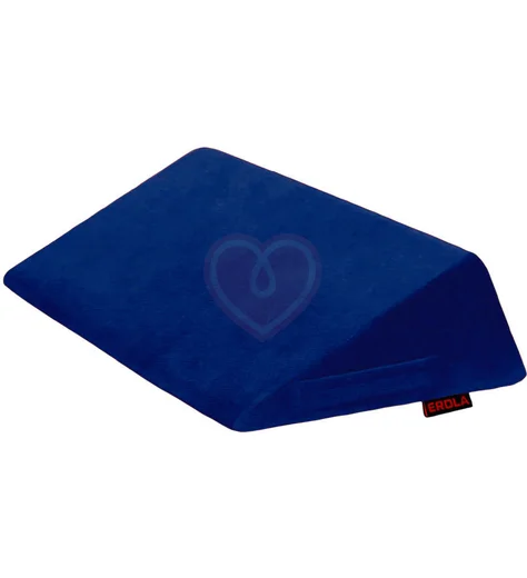 Подушка для секса Erola Wedge Треугольник синяя фото 1
