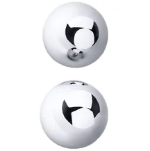 Вагинальные шарики из медицинской стали Metal by Toyfa серебристые 3 см