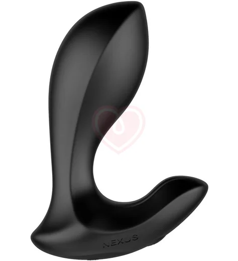 Анальная вибропробка Nexus Duo Plug Medium с дистанционным управлением чёрная фото 1