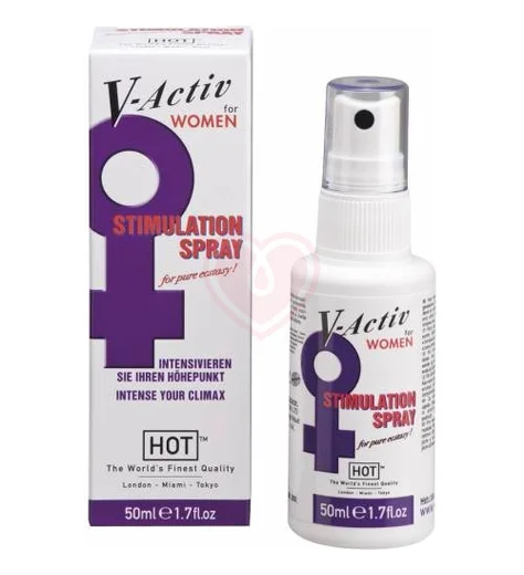 Спрей Hot V-activ со стимулирующим эффектом для женщин 50 мл фото 1