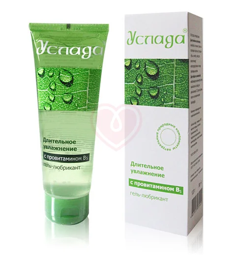 Лубрикант с провитамином В5 на водной основе Услада 120 мл фото 1