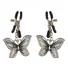 Зажимы на соски с подвесками в виде бабочек Butterfly Nipple Clamps фото 1